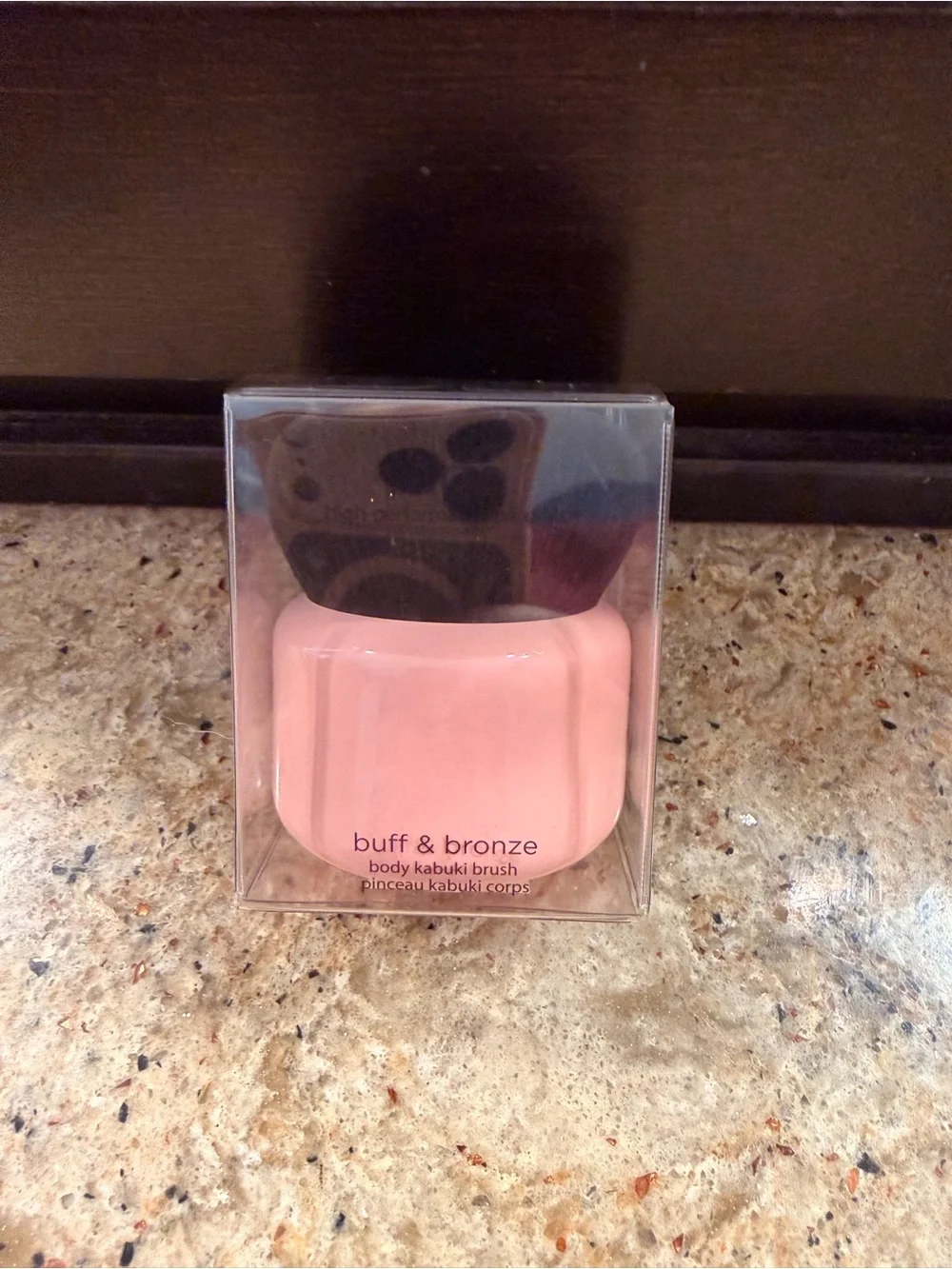 tarte Buff & Bronze Pink Body Kabuki Brush - Soft Powder & Bronzer Applicator